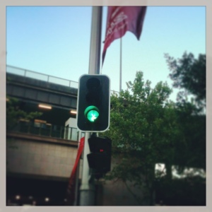 Here's hoping the methaphorical traffic lights in our lives are always green